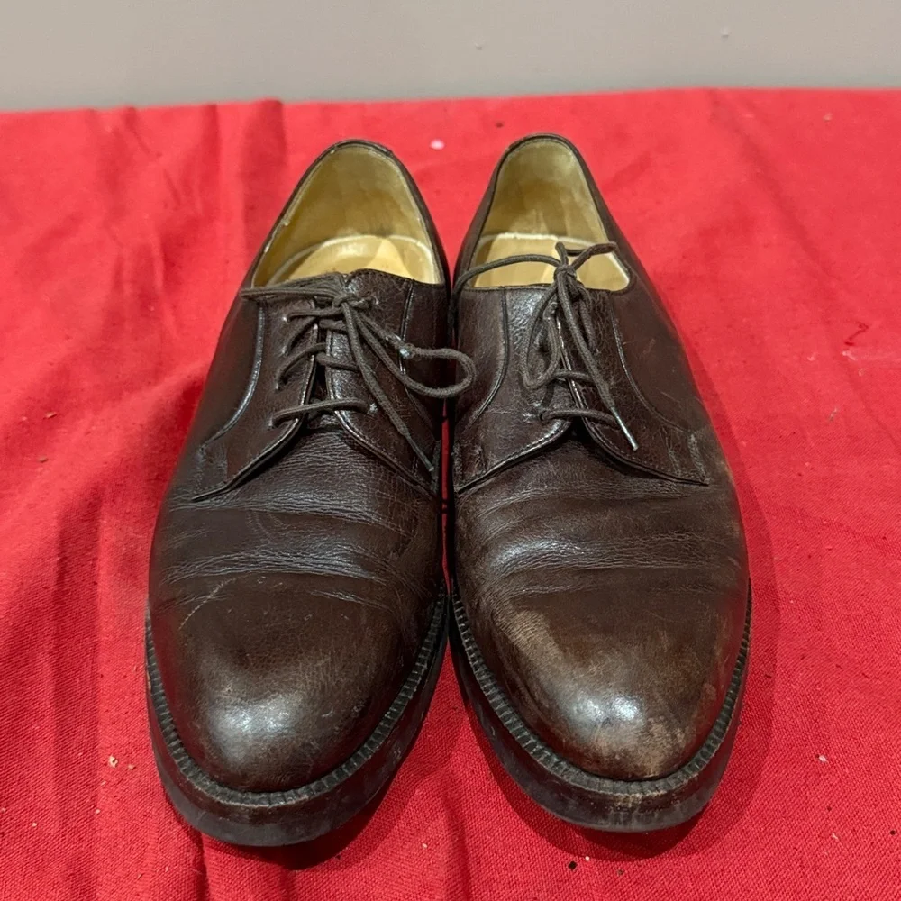 Elegant Dark Brown Men's Oxfords